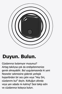 iTag Akıllı Takip Cihazı - İphone mu Bul Uygulamasıyla Çalışır Apple ile uyumlu ürün fotoğrafı