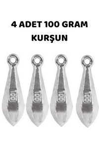 Eritme Kurşun Dökme Kurşun Nazar Için Kurşun 400 gr 4 Tane Kılıç Av Bayii ürün fotoğrafı