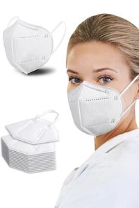 FFP2 Nr Meltblown Maske 5 Katlı Koruyucu Maske Her Biri Ayrı Ambajda Medikal Maske 100 Adet ürün fotoğrafı