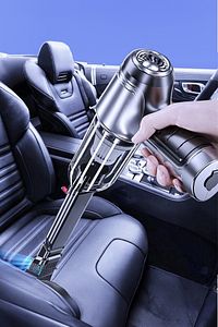 7 in 1 Şarjlı Kablosuz 2 Fonksiyonlu Vakumlu El Süpürgesi Üfleme Özellikli Araç Ev Ofis Süpürgesi ürün fotoğrafı