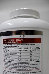 Protein Tozu 2280 Gr Çikolata Aromalı Whey Protein 24 Gram Protein 76 Servis ürün fotoğrafı