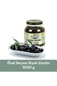 Özel Seçme Gemlik Siyah Zeytin 1 kg ürün fotoğrafı