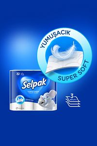 ® Tuvalet Kağıdı 32x3 Set (96 RULO TUVALET KAĞIDI) ürün fotoğrafı