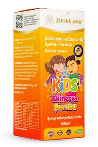 Kids Şurubu Çocuklar Için - Ekinezya Ve Zencefil Içeren Şurup 150 Ml ürün fotoğrafı