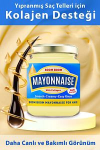 Mayonez Kolajen Içeren Besleyici Saç Maskesi 190 ml ürün fotoğrafı