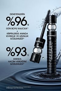 M·a·cstack Waterproof Black Stack Mascara 12 /ml. Pssn183 ürün fotoğrafı