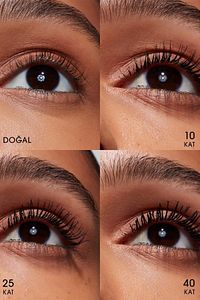M·a·cstack Waterproof Black Stack Mascara 12 /ml. Pssn183 ürün fotoğrafı
