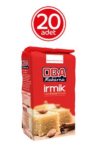 Irmik 500 gr (20'li Paket) ürün fotoğrafı