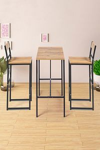 Retohome Good 100/45 Bar Masası /yemek Masası Takımı 1651 ürün fotoğrafı