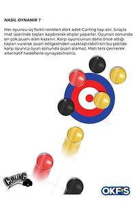 Mini Curling Ekransız Vakit Geçirme Aktivitesi Aile Etkileşimi Kutu Oyunu ürün fotoğrafı
