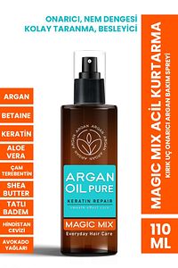Magic Mix Acil Kurtarma Kırık Uç Onarıcı Argan Bakım Spreyi 110 ml ürün fotoğrafı