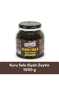 Kuru Sele Siyah Zeytin 1 Kg (çok Az Tuzlu) ürün fotoğrafı