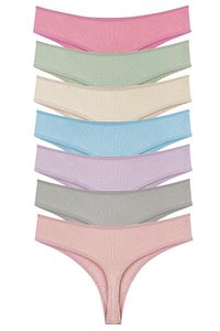 Kadın Fitilli Brazilian Tanga 7'li Paket Set ürün fotoğrafı