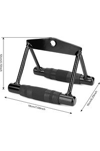 Fitnes Aparatları Set - Rowing Bar - Lat Triceps Bar - Triceps Halat - Tek El Çekiş Aparatı - V Bar ürün fotoğrafı