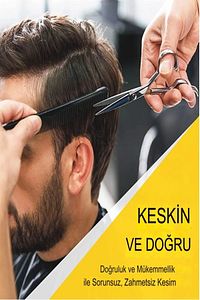 Saç Kesim Seti Tıraş Seti Titanyum Grey Düz Uçlu ve Ara Makas 6.5 inç 17cm XLQ515KROM ürün fotoğrafı