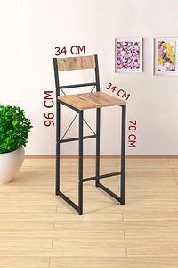 Retohome Good 100/45 Bar Masası /yemek Masası Takımı 1651 ürün fotoğrafı