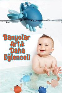 Bebek Banyo Oyuncağı 12-18 Aylık Su Oyunu Erkek Çocuk Bebek ve Okul Öncesi Oyuncaklar ürün fotoğrafı