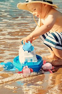 Bebek Banyo Oyuncağı 12-18 Aylık Su Oyunu Erkek Çocuk Bebek ve Okul Öncesi Oyuncaklar ürün fotoğrafı