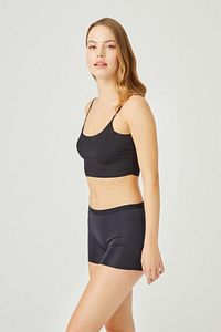 Basic Lazer Kesim Dikişsiz Kadın Boxer Külot 3'lü Paket ürün fotoğrafı