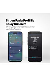 Spoti Apple Lisanslı Bul Uygulaması Uyumlu Sesli Uyarı Bildirimli Akıllı Takip Cihazı ürün fotoğrafı