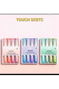 12'li Gradual Fosforlu Kalem Seti Soft Renkler 4 Lu Paketler ürün fotoğrafı