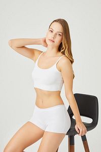 Basic Lazer Kesim Dikişsiz Kadın Boxer Külot 3'lü Paket ürün fotoğrafı