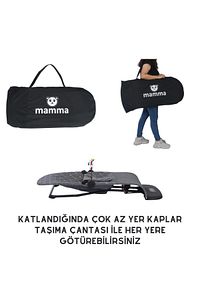 Smile Cotton Sallanır Üç Kademeli Ana Kucağı ( Oyuncak Aparatı Ve Seyahat Çantası ) ürün fotoğrafı
