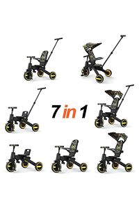 Easy Trike Ebeveyn Kontrollü Katlanır Çift Yönlü Bisiklet ürün fotoğrafı