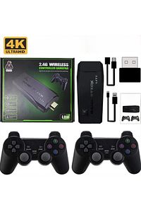 20000 Oyunlu Vintage Gaming Atari 2.4g Uyumlu Kablosuz Pilli Çift Kol Konsol Atari Retro Gamepad ürün fotoğrafı