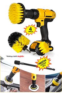 Pro 15 Pasta Cila Polisaj Süngeri Seti 115mm Matkap Uyumlu Pasta Cila Fırçalama  Parlatma Seti ürün fotoğrafı