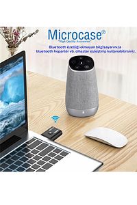 Bluetooth 5.0 2in1 Usb Ses Alıcı - Verici Mini Adaptör 3.5 Mm Jack - Al2610 ürün fotoğrafı
