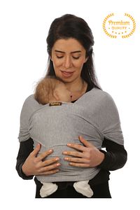 Bebek Sling Kanguru Esnek Wrap Sling Bebek Taşıma Şalı ürün fotoğrafı
