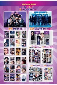Avantajlı Paket 1 / Twice - Bts - Stray Kids Dergisi Kpop ürün fotoğrafı
