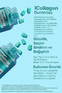 Gummies Jelibon 5 Tip Kolajen & Prebiyotik ürün fotoğrafı