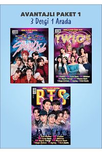 Avantajlı Paket 1 / Twice - Bts - Stray Kids Dergisi Kpop ürün fotoğrafı
