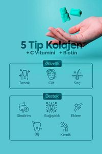 Gummies Jelibon 5 Tip Kolajen & Prebiyotik ürün fotoğrafı