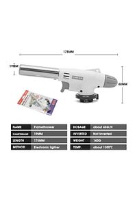 1300 Derece Orijinal Pürmüz Çakmak NO 920 + 3 Adet Steel Kartuş ürün fotoğrafı
