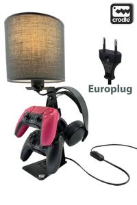 Masaüstü Ayarlanabilir RGB Kumandalı Masa Lambası ve Dualsense Kulaklık Standı Ps5 Xbox Ps4 Aksesuar ürün fotoğrafı
