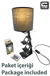 Masaüstü Ayarlanabilir RGB Kumandalı Masa Lambası ve Dualsense Kulaklık Standı Ps5 Xbox Ps4 Aksesuar ürün fotoğrafı