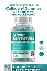 Gummies Jelibon 5 Tip Kolajen & Prebiyotik ürün fotoğrafı