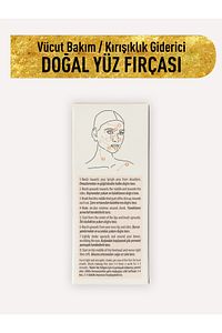 Yaşlanma Ve Kırışıklık Karşıtı Doğal Yüz Fırçası ürün fotoğrafı