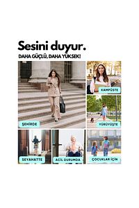 Kişisel Güvenlik Alarmı ve Anahtarlık 130db Yüksek Sesli Işıklı Şarj Edilebilir Mor Renk ürün fotoğrafı