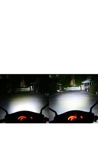 Motosiklet Kısa-Uzun Hüzmeli Bosch Tipi Soğutucu Fanlı Led Far Ampülü DC 8-80V 20W ürün fotoğrafı