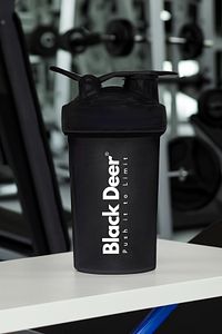 Shaker Karıştırıcı Sporcu Protein Shaker 550 ml Siyah ürün fotoğrafı