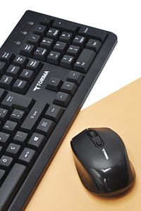 TMK-01 2.4ghz Kablosuz Q Klavye Ve Mouse Seti Siyah ürün fotoğrafı