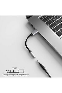 USB To 3.5mm Jack Çevirici Dönüştürücü Kulaklık ve Mikrofon Destekli USB To Aux Dönüştürücü Adaptör ürün fotoğrafı