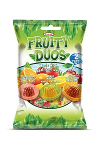 Fruity Duos Meyve Dolgulu Sert Şeker 1 Kg ürün fotoğrafı