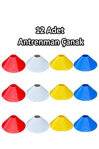 12li Antrenman Çanağı Set 4 Renk Idman Çanağı ürün fotoğrafı