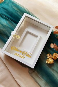 25x35 Cm Beyaz Fotoğraf Alanlı Model Tasarım Gül Kutusu Anı Çerçevesi! Isimli Ledli ürün fotoğrafı