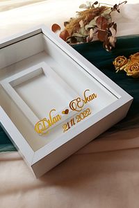 Yeni Model 25x35 Cm Beyaz Fotoğraf Alanlı Model Tasarım Anı Çerçevesi! Isimli Ledsiz ürün fotoğrafı